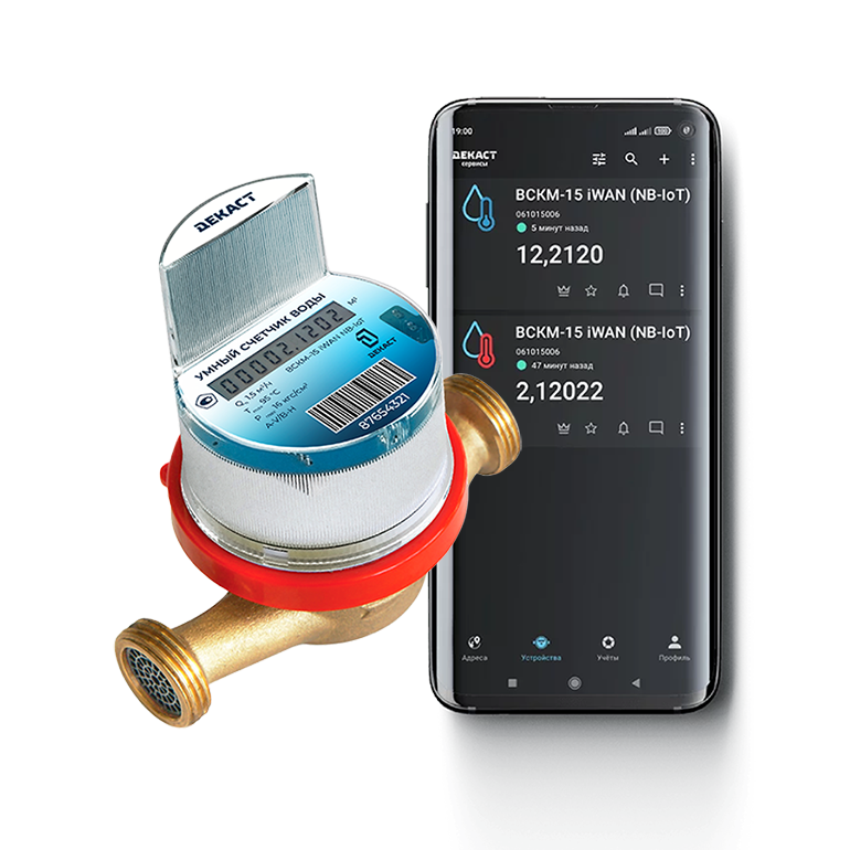 Каталог приборов учета воды и тепла от компании Декаст